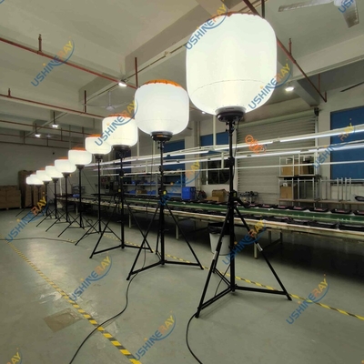 لامپ کار طرح ثبت اختراع 600W LED بالون برج نور برای مکان های معدن
