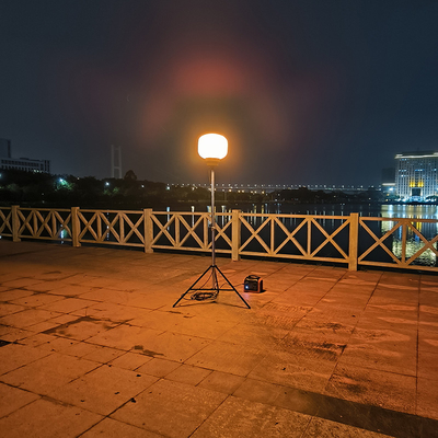 برج نور بالون با باتری 100W RGB LED چراغ کار LED برای مهمانی ها
