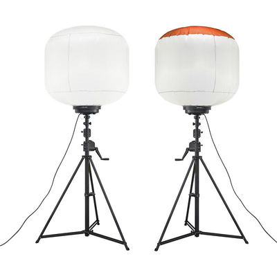 چراغ بالونی LED قابل حمل 320 وات IP65 با قابلیت تنظیم نور برای ساخت و ساز در فضای باز