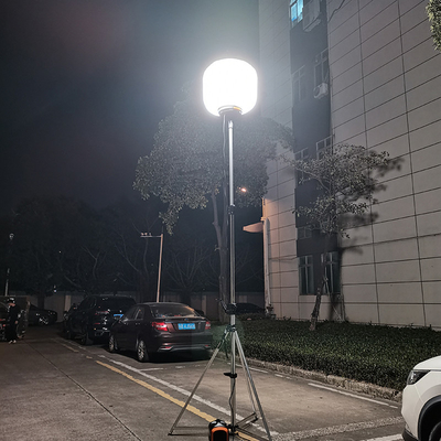 چراغ بالون LED با رنگ سفید برای روشنایی رویداد، برج ضد آب قابل حمل
