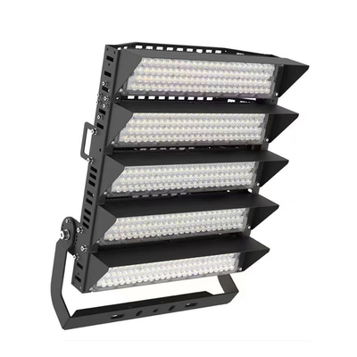 چراغ های استادیوم آلومینیوم 1250W LED چراغ های سیلاب ورزشی برای میدان فوتبال