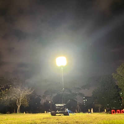 500W صنعتی LED بالون نور کار بر روی ETL گواهینامه استند تلسکوپی سه پایه تلفن همراه