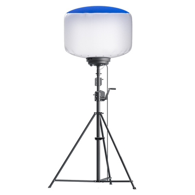 تلسکوپی موتور قابل حمل برج نور ژنراتور 1400W چراغ بالون LED 224000lm
