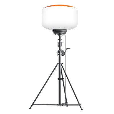 1200W LED بالون چراغ برج 192000lm چراغ ژنراتور برج چراغ قابل حمل برای روشنایی صنعتی