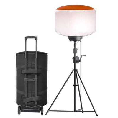 AC220V قابل حمل LED نور کار 1400W محل کار LED بادکنک برج نور برای اجرای قانون