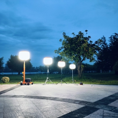 AC110V لامپ بالون LED 1200W چراغ های جرثقیل برج برای کار بزرگراه