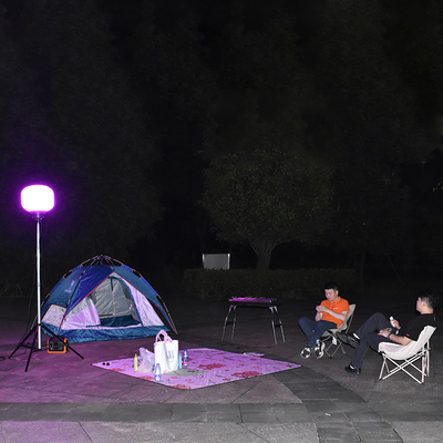 100W چراغ برج LED 3000K 5000K چراغ بالون رنگی LED برای تزئینات رویدادها