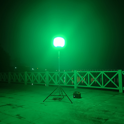 چراغ کار LED 9000lm 15000lm 120W RGB LED بالون چراغ برج