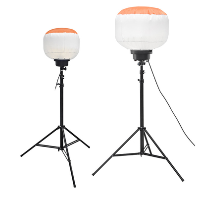 چراغ های ساختمانی بادکنکی 320W برج نور بالون LED برای سفر RV