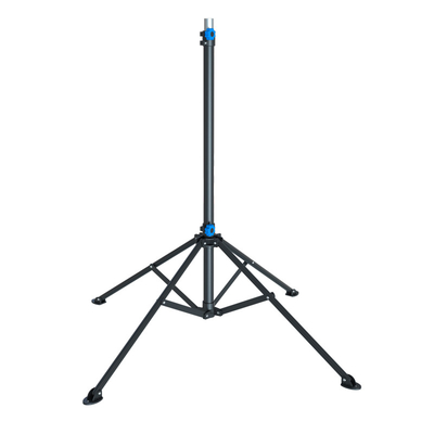بلند کردن دستی چراغ LED سیاه تریبون 1.9 متری