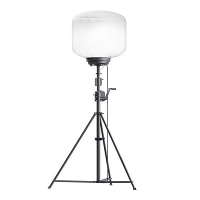 برج نور بالون LED با فاصله کنترل از راه دور 60 متری، زمان باد کردن 5 دقیقه و اندازه باد شده 10 فوت برای نیازهای روشنایی متنوع