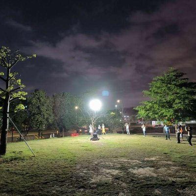 500W-1400W چراغ بالون LED IP65 50000Hrs 360° پوشش همه جانبه
