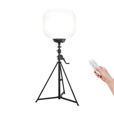 500W برج نور بادکنک LED IP65 96000LM برای نجات اضطراری