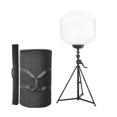 برج نور بالون LED نجات اضطراری با درجه حفاظت IP65 ضد آب، دمای رنگ 5000K و زمان باد شدن 5 دقیقه