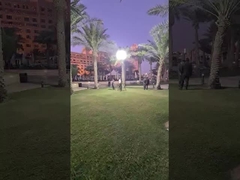 برج نور بالون قابل حمل 500W برای رویدادهای بیرونی و داخلی مهمانی ها نمایشگاه ها